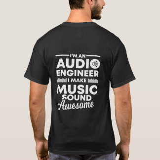 Camiseta Eu Faço Som Música Incrivelmente Engraçado Engenhe