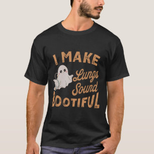 Camiseta Eu Faço Som Pulmonar Terapêutica Respiratória Boot