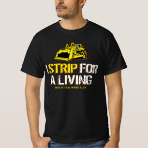 CAMISETA EU FAÇO STRIP PARA VIVER