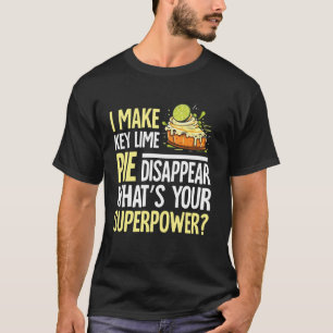 Camiseta Eu Faço Torta de Limão Siciliano Desaparecer Qual