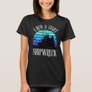 Camiseta Eu Faço Uma Cota De Parentalidade De Naufrágio Rit