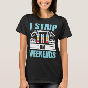 Camiseta Eu Faço Uma Fita No Carro De Corrida De Carro Nos
