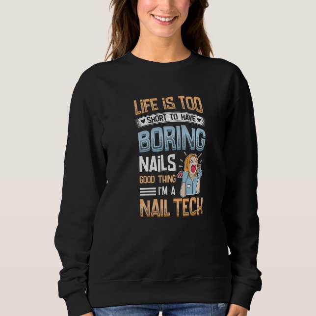 Camiseta Eu Faço Unhas  Técnico de Unhas  1 (Frente)