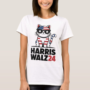 Camiseta Eu Falando Kamala Harris Presidente Comma La Ameri