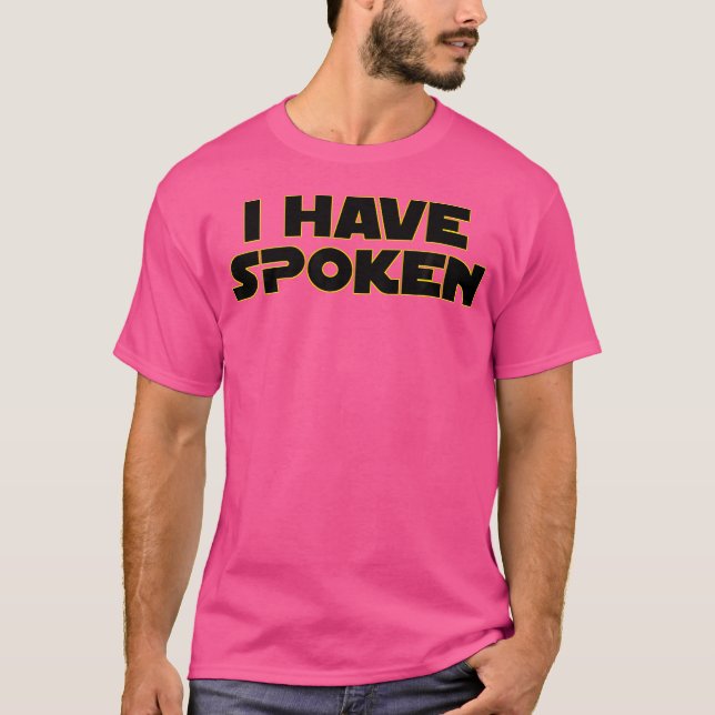 Camiseta Eu Falei Espaço Ocidental (Frente)
