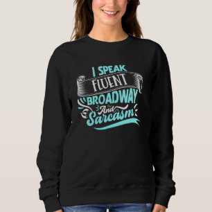 Camiseta Eu Falo Broadway Fluente E Sarcasmo