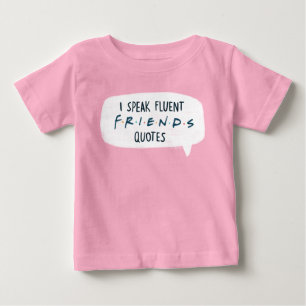 Camiseta Eu Falo Citações Fluentes de FRIENDS™