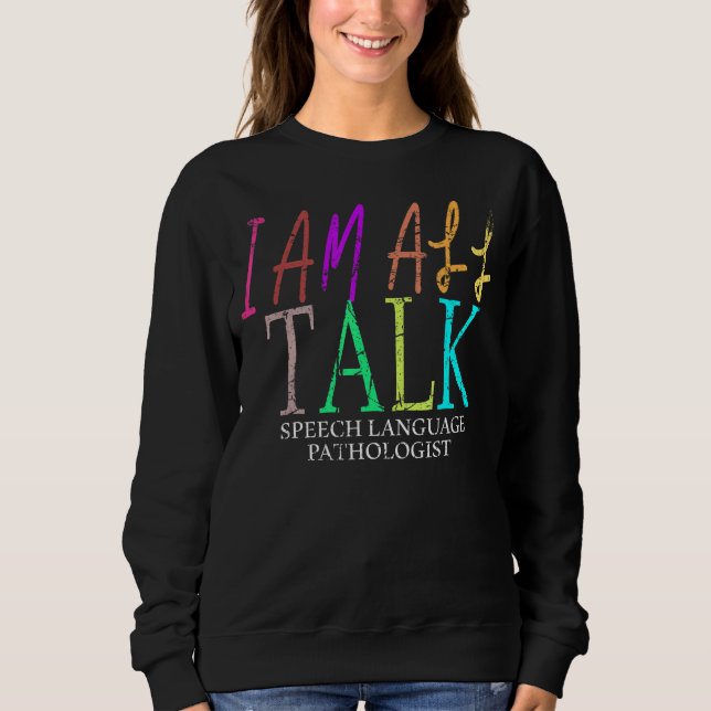 Camiseta Eu Falo Com O Patologista Da Terapia De Voz Fala L (Frente)