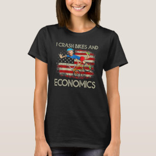 Camiseta Eu Falo De Bikes E Economia