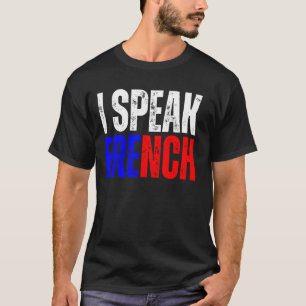 Camiseta Eu Falo Dicionário Francês Je Parle En Fra