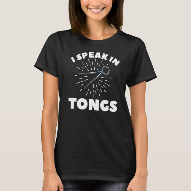 Camiseta Eu Falo Em Canções Para Um Blacksmith (Frente)