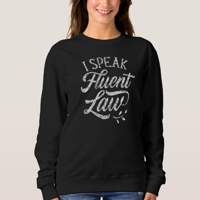 Camiseta Eu Falo Fluentemente Com Advogado Advogado Advogad (Frente)