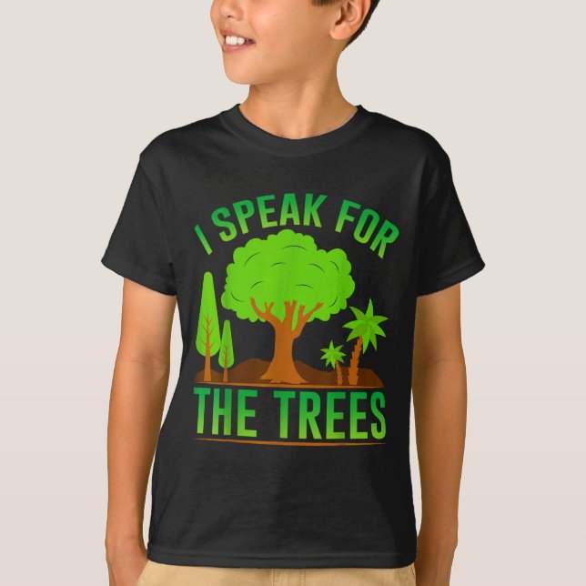 Camiseta Eu Falo Pelas Árvores _1 (Frente)