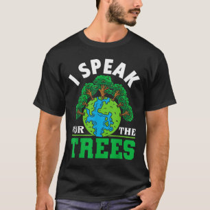 Camiseta Eu Falo Pelas Árvores - Proteção Ambiental E