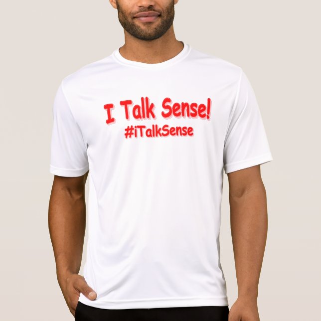 Camiseta "Eu Falo Sentido" Design. Comprar Agora (Frente)