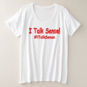 Camiseta "Eu Falo Sentido" Design. Comprar Agora