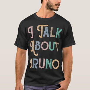 Camiseta Eu falo sobre BRUNO, música para crianças engraçad