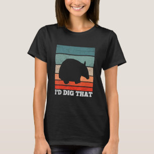 Camiseta Eu faria essa citação para um Armadillo Zoo Keeper