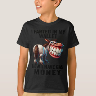 Camiseta Eu Fartei Minha Carteira Agora Tenho Dinheiro De G
