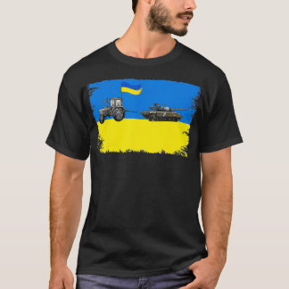 Camiseta Eu Fico Com A Ucrânia Engraçada Farmadora Ucranian