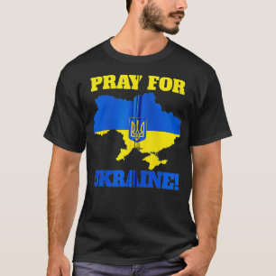 Camiseta Eu Fico Com A Ucrânia Mulheres Homens Crianças Fla