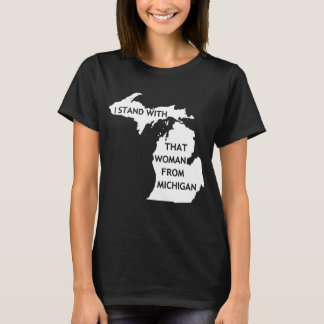 Camiseta Eu Fico Com Aquela Mulher De Michigan