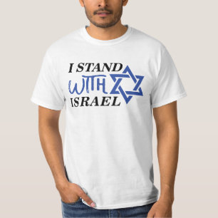 Camiseta Eu fico com Israel Orgulho