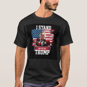 Camiseta Eu Fico Com O Design De Teta Super Trump 2024