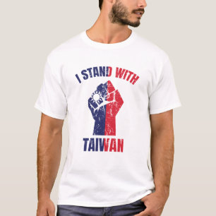 Camiseta Eu fico com Taiwan