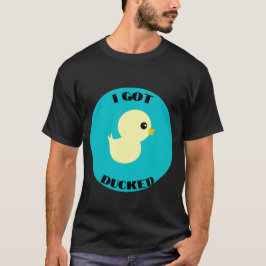 Camiseta Eu Fiquei Com O Pato