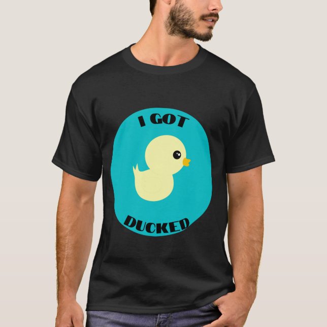 Camiseta Eu Fiquei Com O Pato (Frente)