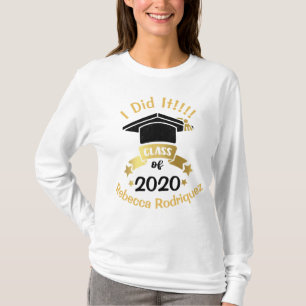 Camiseta Eu fiz a edição personalizada do ano de 2020