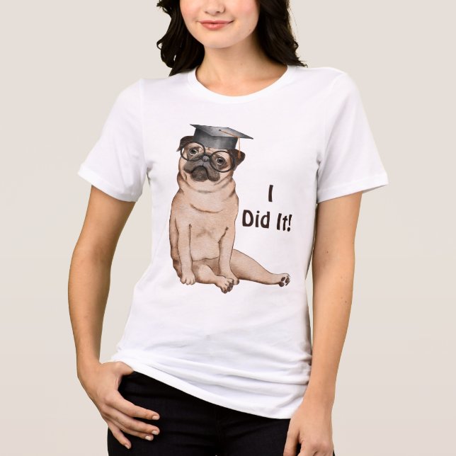 Camiseta Eu Fiz Formando Cachorro (Frente)