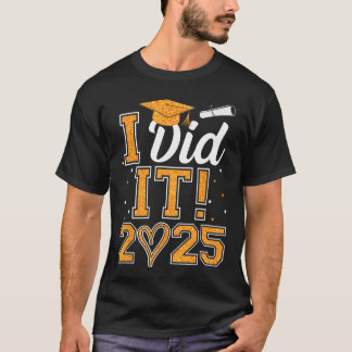 Camiseta Eu Fiz Graduação 2025 Graduado Turma de 2025 Se