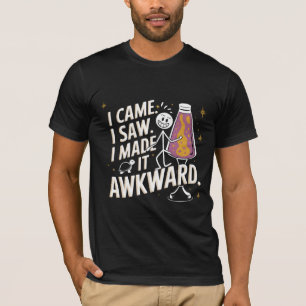 Camiseta "Eu Fiz Isso Engraçado" Lâmpada De Lava Quirky, Hu
