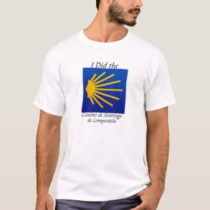Camiseta Eu fiz o Camino de Santiago de Compostela com sy
