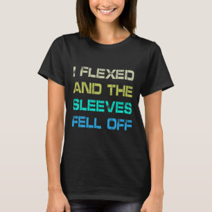 Camiseta Eu Flertei E As Capas Caiu Do Trabalho De Humor De