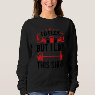 Camiseta Eu Flexionaria Mas Gosto Deste Culturismo