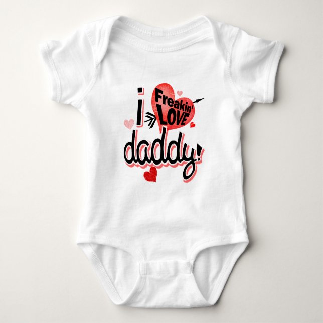 Camiseta Eu Freakin Love Pai! (Frente)