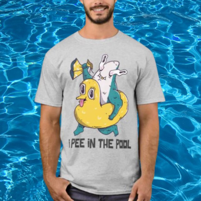 Camiseta Eu Frio Na Piscina (Criador carregado)