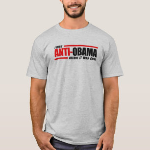 Camiseta Eu fui Anti-Obama antes que estêve legal