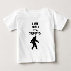 Camiseta Eu fui aumentado por um sasquatch