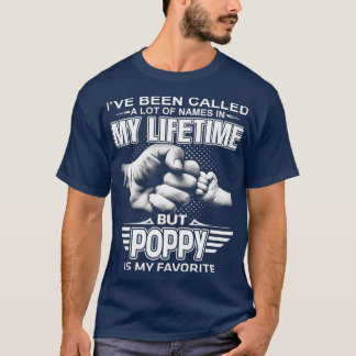Camiseta Eu fui chamada de muitos nomes, mas Poppy é minha 