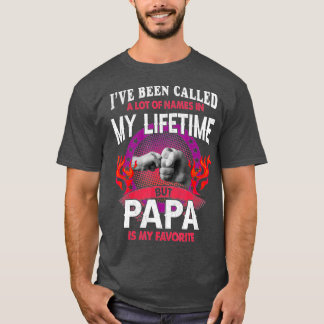 Camiseta Eu fui chamado de Muito Nome Mas Papai É Meu Favor