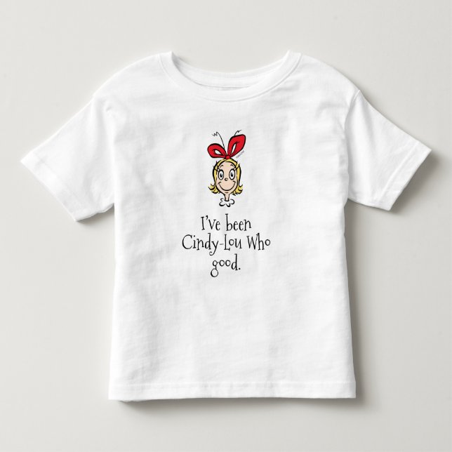 Camiseta Eu fui Cindy-Lou que é bom (Frente)