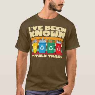 Camiseta Eu Fui Conhecido Para Falar Sobre Trash Truck Dump
