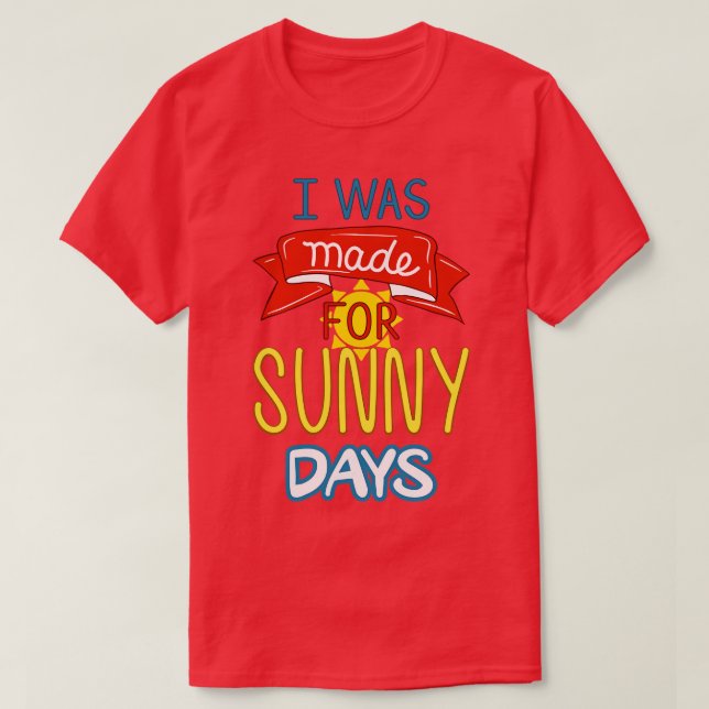 Camiseta Eu Fui Feito Para Dias Úmidos. (Frente do Design)