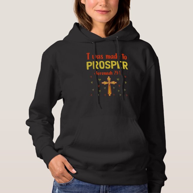 Camiseta Eu Fui Feito Para Prosperar Jeremias 2911 Cristã Ú (Frente)