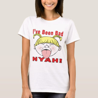 Camiseta Eu fui mau (a menina)