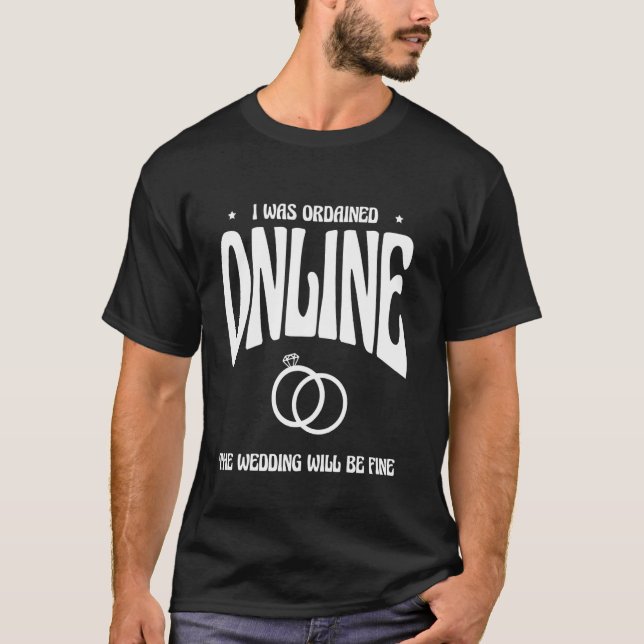 Camiseta Eu Fui Ordenado Online O Casamento Será Bom Sem Ce (Frente)